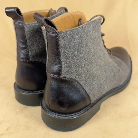 TAFT Men's Jack Wool Cap Toe Boots Size 9 (EUR 42) - Picture 3 of 8
